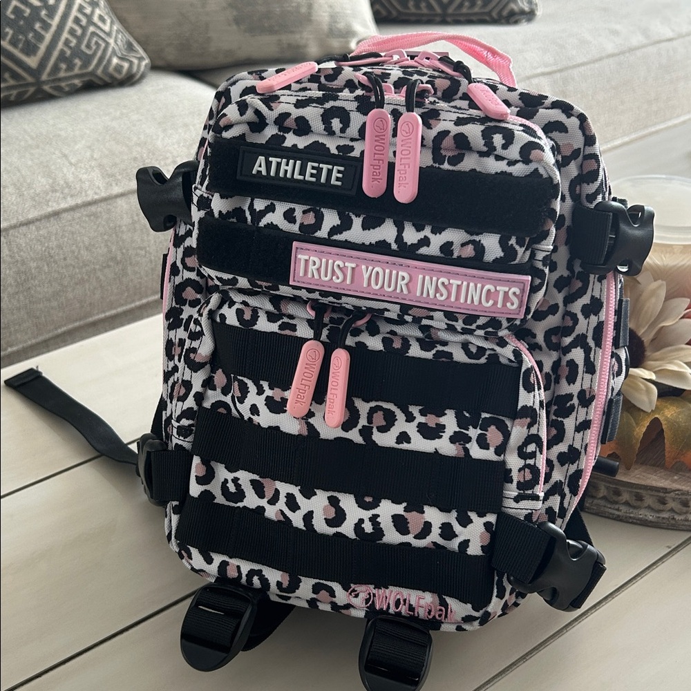 WOLFpak 9L Mini Pink Leopard Backpack